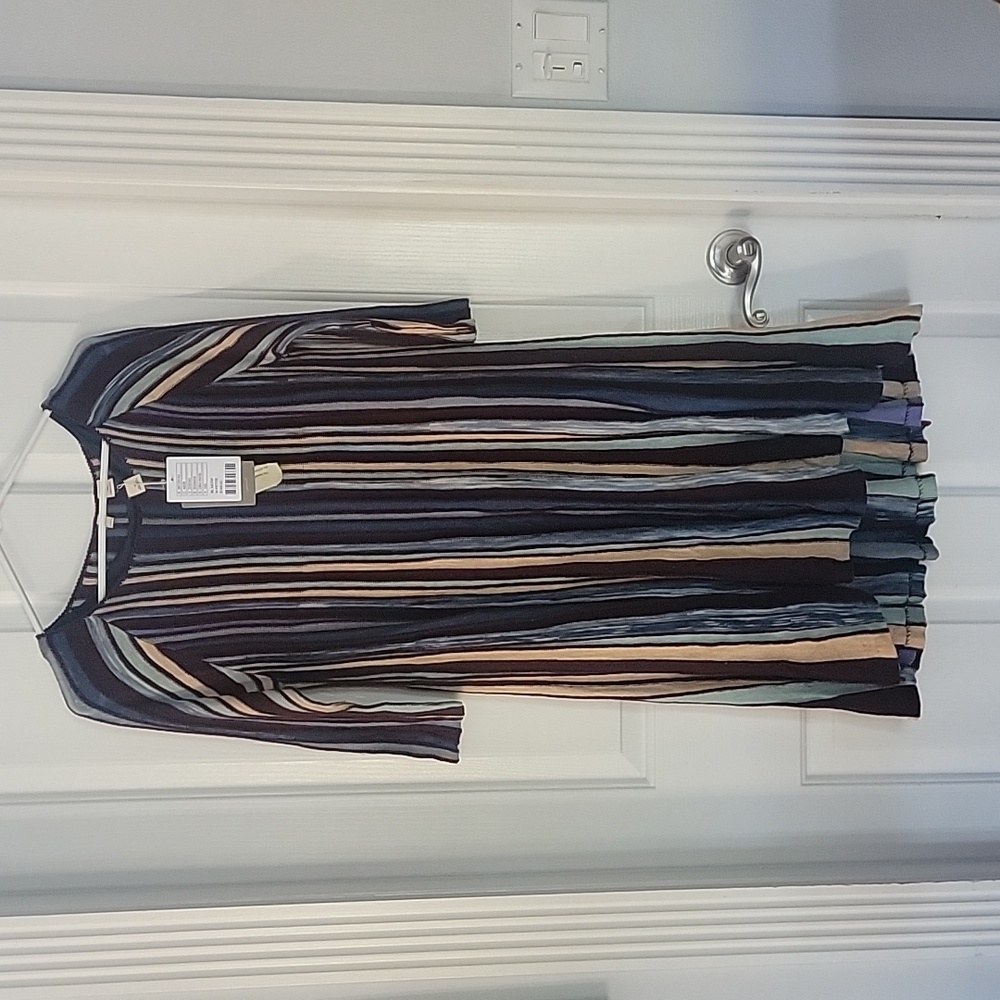 MOTH ANTHROPOLOGIE NEW NWT LIGHT SWEATER SWING DRESS MEDIUM MP PETITE
